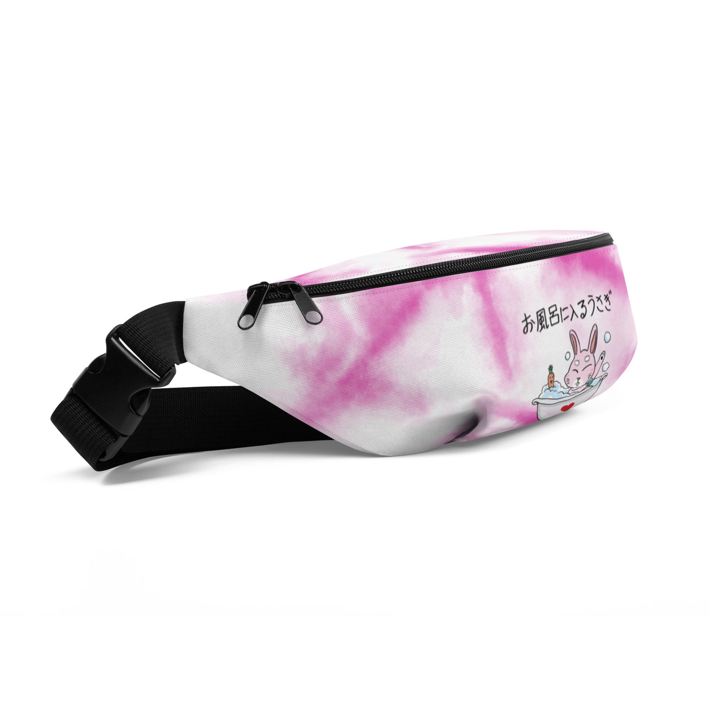 A Bathing Rabbit by tokyozoodesign Fanny Pack