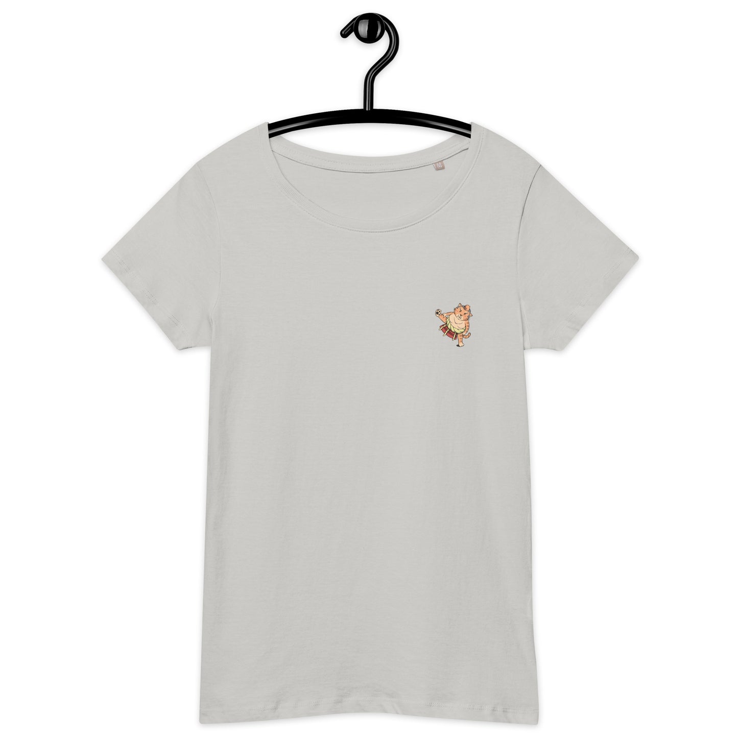Sumo Cat by tokyozoodesign Women’s basic organic t-shirt