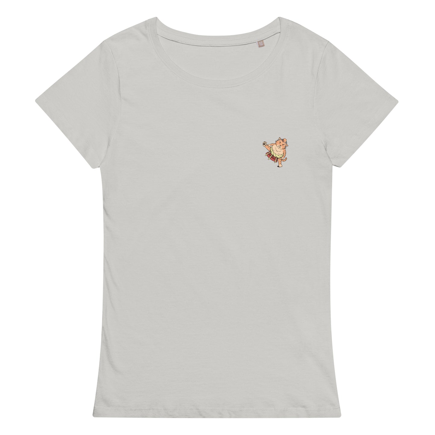 Sumo Cat by tokyozoodesign Women’s basic organic t-shirt
